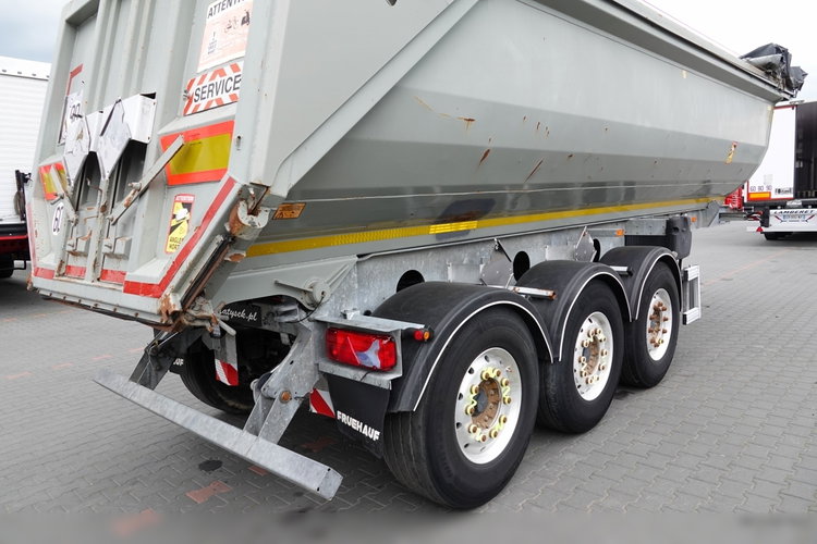Fruehauf / WYWROTKA 27 M3 / CAŁA STALOWA / OSIE MERCEDES / OŚ PODNOSZONA / TYŁ KLAPA HYDRAULICZNA / HYDROKLAPA zdjęcie 13