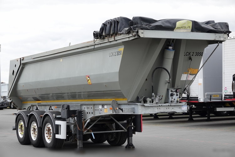 Fruehauf / WYWROTKA 27 M3 / CAŁA STALOWA / OSIE MERCEDES / OŚ PODNOSZONA / TYŁ KLAPA HYDRAULICZNA / HYDROKLAPA zdjęcie 1