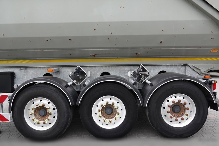 Fruehauf / WYWROTKA 27 M3 / CAŁA STALOWA / OSIE MERCEDES / OŚ PODNOSZONA / TYŁ KLAPA HYDRAULICZNA / HYDROKLAPA zdjęcie 19