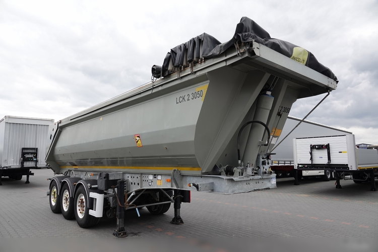 Fruehauf / WYWROTKA 27 M3 / CAŁA STALOWA / OSIE MERCEDES / OŚ PODNOSZONA / TYŁ KLAPA HYDRAULICZNA / HYDROKLAPA zdjęcie 8