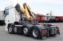 DAF XF 105.510 / CIĄGNIK SIODŁOWY PUSHER /  + HDS COPMA 160.5 / WYSÓW - 13 M / UDŹWIG - 7  040 KG / SPROWADZONY zdjęcie 17