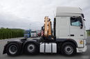 DAF XF 105.510 / CIĄGNIK SIODŁOWY PUSHER /  + HDS COPMA 160.5 / WYSÓW - 13 M / UDŹWIG - 7  040 KG / SPROWADZONY zdjęcie 21