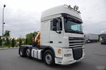 DAF XF 105.510 / CIĄGNIK SIODŁOWY PUSHER /  + HDS COPMA 160.5 / WYSÓW - 13 M / UDŹWIG - 7  040 KG / SPROWADZONY zdjęcie 22