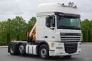 DAF XF 105.510 / CIĄGNIK SIODŁOWY PUSHER /  + HDS COPMA 160.5 / WYSÓW - 13 M / UDŹWIG - 7  040 KG / SPROWADZONY zdjęcie 23