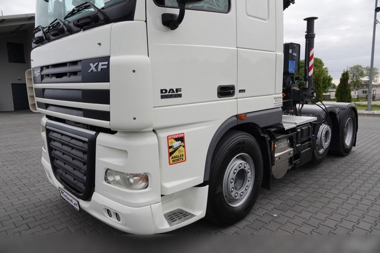 DAF XF 105.510 / CIĄGNIK SIODŁOWY PUSHER /  + HDS COPMA 160.5 / WYSÓW - 13 M / UDŹWIG - 7  040 KG / SPROWADZONY zdjęcie 25