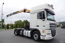 DAF XF 105.510 / CIĄGNIK SIODŁOWY PUSHER /  + HDS COPMA 160.5 / WYSÓW - 13 M / UDŹWIG - 7  040 KG / SPROWADZONY zdjęcie 2
