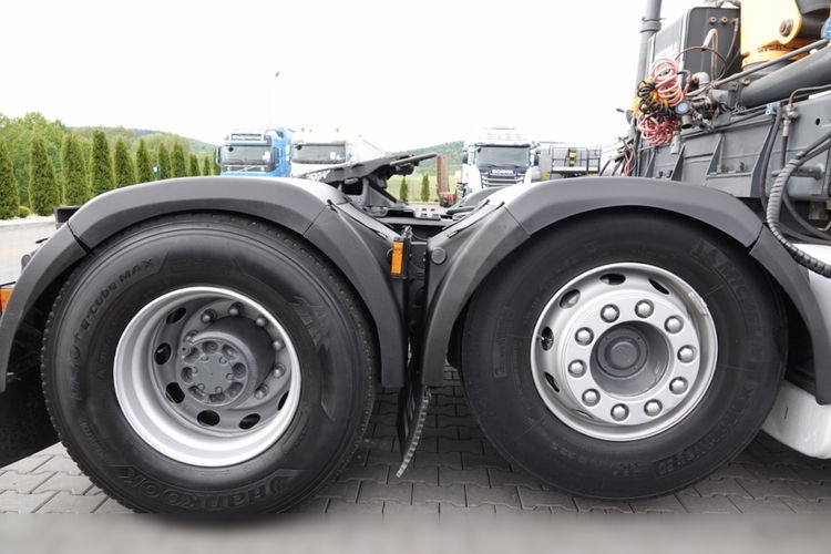 DAF XF 105.510 / CIĄGNIK SIODŁOWY PUSHER /  + HDS COPMA 160.5 / WYSÓW - 13 M / UDŹWIG - 7  040 KG / SPROWADZONY zdjęcie 37