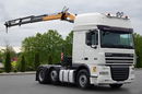 DAF XF 105.510 / CIĄGNIK SIODŁOWY PUSHER /  + HDS COPMA 160.5 / WYSÓW - 13 M / UDŹWIG - 7  040 KG / SPROWADZONY zdjęcie 3
