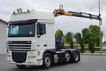 DAF XF 105.510 / CIĄGNIK SIODŁOWY PUSHER /  + HDS COPMA 160.5 / WYSÓW - 13 M / UDŹWIG - 7  040 KG / SPROWADZONY zdjęcie 4