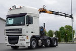 DAF XF 105.510 / CIĄGNIK SIODŁOWY PUSHER /  + HDS COPMA 160.5 / WYSÓW - 13 M / UDŹWIG - 7  040 KG / SPROWADZONY zdjęcie 5