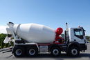Iveco TRAKKER 410 / 8X4 / BETONOMIESZARKA 9 M3 / PUTZMEISTER / ALUFELGI /  EURO 6 zdjęcie 9
