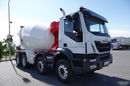 Iveco TRAKKER 410 / 8X4 / BETONOMIESZARKA 9 M3 / PUTZMEISTER / ALUFELGI /  EURO 6 zdjęcie 10