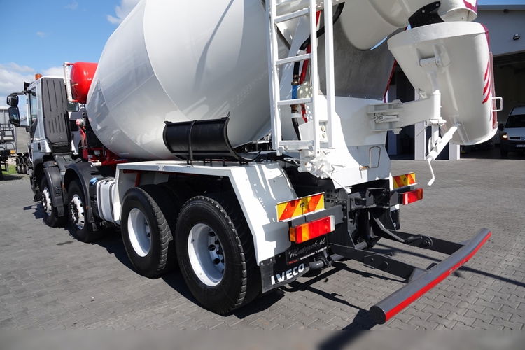 Iveco TRAKKER 410 / 8X4 / BETONOMIESZARKA 9 M3 / PUTZMEISTER / ALUFELGI /  EURO 6 zdjęcie 16