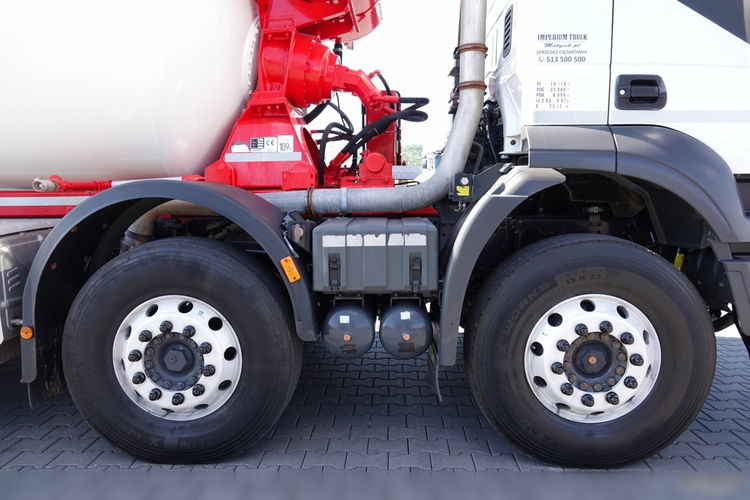 Iveco TRAKKER 410 / 8X4 / BETONOMIESZARKA 9 M3 / PUTZMEISTER / ALUFELGI /  EURO 6 zdjęcie 25