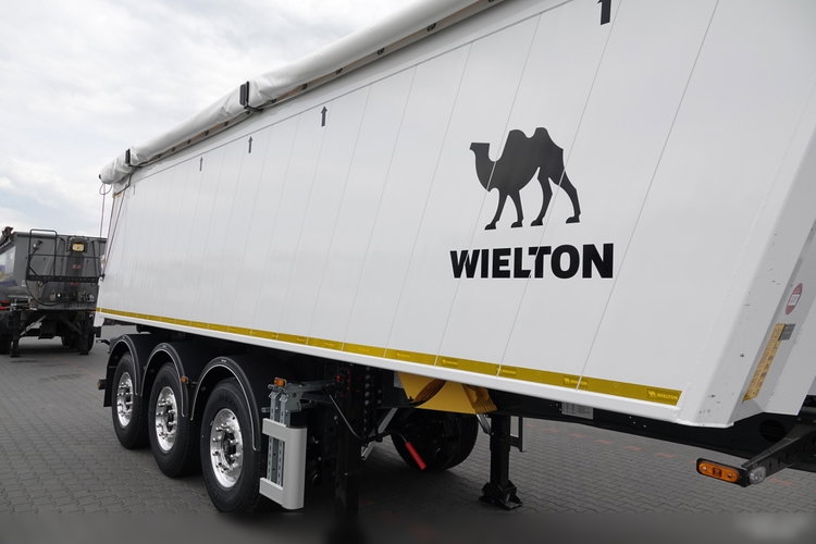 Wielton / WYWROTKA ALUMINIOWA 30 M3 / FABRYCZNIE NOWA 2025 ROK / ALUFELGI / BOGATE WYPOSAŻENIE / OŚ PODNOSZONA / SAF /  DOSTĘPNA OD RĘKI zdjęcie 10
