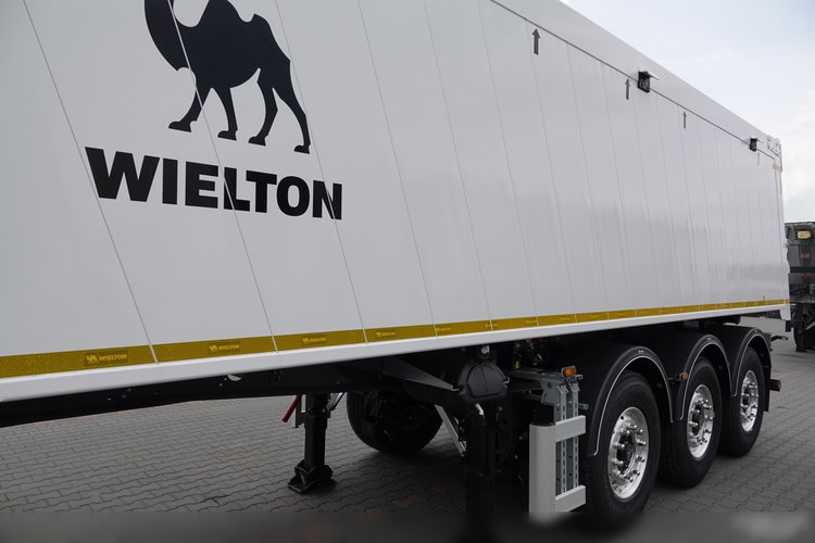 Wielton / WYWROTKA ALUMINIOWA 30 M3 / FABRYCZNIE NOWA 2025 ROK / ALUFELGI / BOGATE WYPOSAŻENIE / OŚ PODNOSZONA / SAF /  DOSTĘPNA OD RĘKI zdjęcie 14