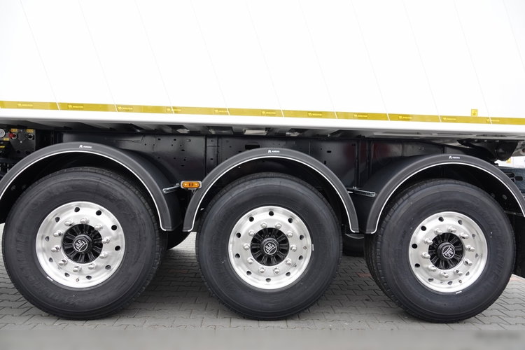 Wielton / WYWROTKA ALUMINIOWA 30 M3 / FABRYCZNIE NOWA 2025 ROK / ALUFELGI / BOGATE WYPOSAŻENIE / OŚ PODNOSZONA / SAF /  DOSTĘPNA OD RĘKI zdjęcie 19