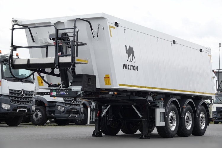 Wielton / WYWROTKA ALUMINIOWA 30 M3 / FABRYCZNIE NOWA 2025 ROK / ALUFELGI / BOGATE WYPOSAŻENIE / OŚ PODNOSZONA / SAF /  DOSTĘPNA OD RĘKI zdjęcie 4