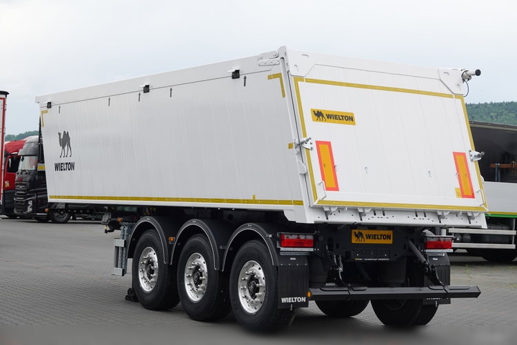 Wielton / WYWROTKA ALUMINIOWA 30 M3 / FABRYCZNIE NOWA 2025 ROK / ALUFELGI / BOGATE WYPOSAŻENIE / OŚ PODNOSZONA / SAF /  DOSTĘPNA OD RĘKI zdjęcie 6