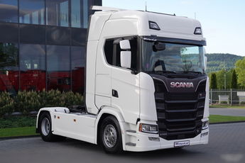 Scania S 520 / V8  / RETARDER / SKÓRY   / PO KONTRAKCIE SERWISOWYM