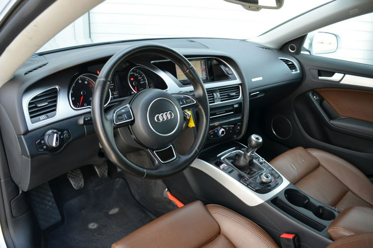 Audi A5 Zarejestrowane 1.8TFSI 170M Lift Serwis Rude Skóry B&O Navi zdjęcie 23