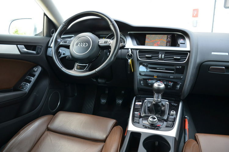 Audi A5 Zarejestrowane 1.8TFSI 170M Lift Serwis Rude Skóry B&O Navi zdjęcie 31