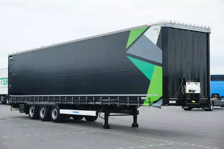 Krone FIRANKA / MEGA / MULTI LOCK / XL / OŚ PODNOSZONA zdjęcie 1