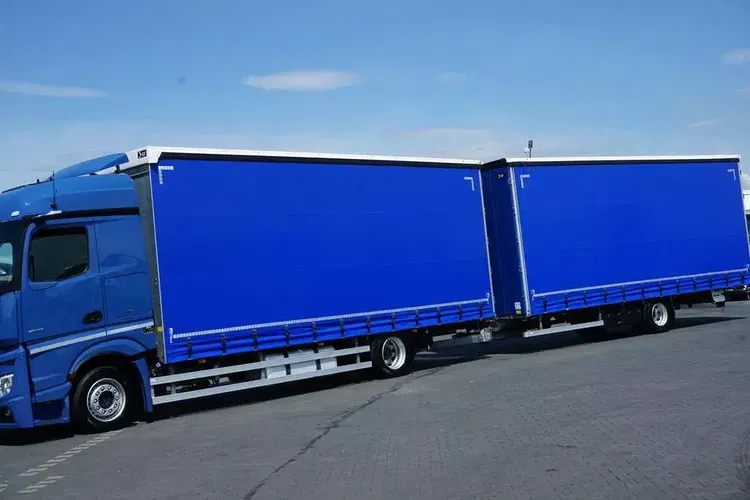 Mercedes ACTROS / 1833 / ACC / MP 5 / EURO 6 / ZESTAW PRZEJAZDOWY 120 M3 zdjęcie 3