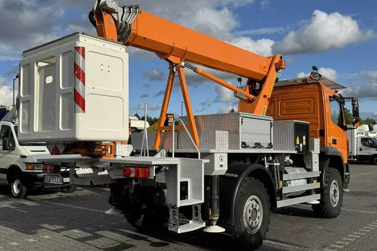 Mercedes Atego 718 E6 4x4 Zwyżka PALFINGER P210 BK Podnośnik Koszowy zdjęcie 27