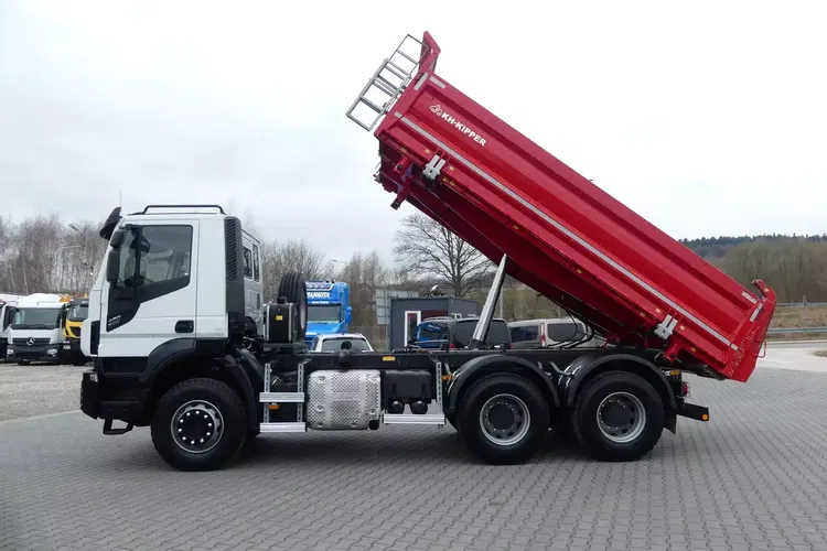 Iveco X-WAY 420 / 6x4 / KH-KIPPER 3 STRONNY / HYDROBURTA / WYWROTKA / zdjęcie 3