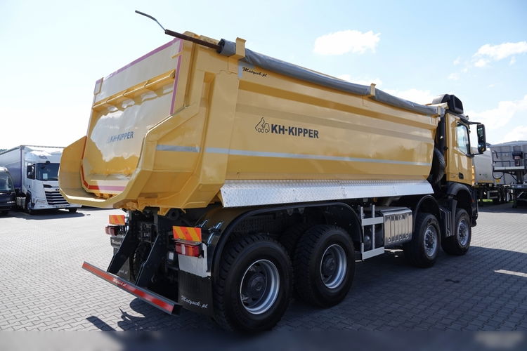 Mercedes -BENZ AROCS 4145 / 8x8 / WYWROTKA TYLNOZSYPOWA / KH KIPPER  / EURO 6 zdjęcie 10
