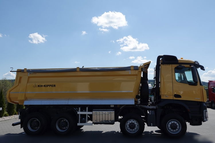 Mercedes -BENZ AROCS 4145 / 8x8 / WYWROTKA TYLNOZSYPOWA / KH KIPPER  / EURO 6 zdjęcie 11