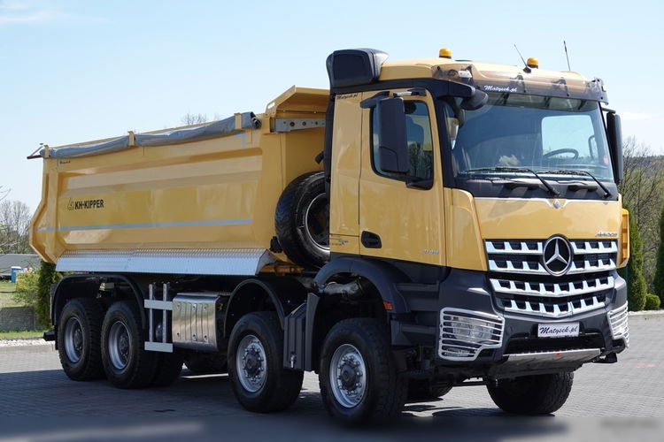 Mercedes -BENZ AROCS 4145 / 8x8 / WYWROTKA TYLNOZSYPOWA / KH KIPPER  / EURO 6 zdjęcie 13