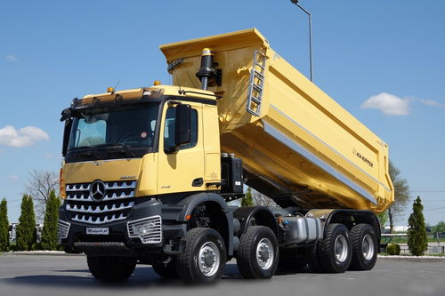 Mercedes -BENZ AROCS 4145 / 8x8 / WYWROTKA TYLNOZSYPOWA / KH KIPPER  / EURO 6