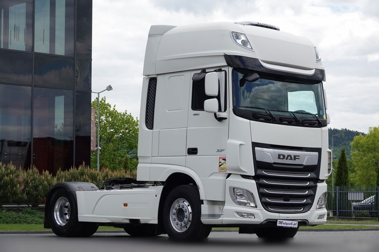 DAF XF 480 / KLIMA POSTOJOWA / HYDRAULIKA DWUOBWODOWA / ALUFELGI / SSC / SPROWADZONY / PO KONTRAKCIE SERWISOWYM zdjęcie 1