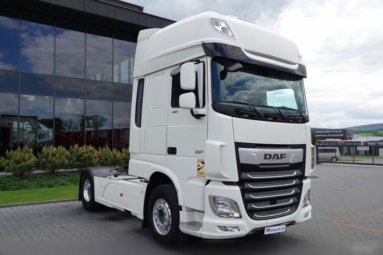 DAF XF 480 / KLIMA POSTOJOWA / HYDRAULIKA DWUOBWODOWA / ALUFELGI / SSC / SPROWADZONY / PO KONTRAKCIE SERWISOWYM zdjęcie 3