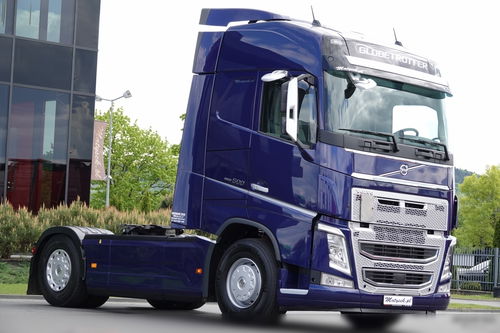 Volvo FH 500 / KLIMA POSTOJOWA / OPONY 100% / PO KONTRAKCIE SERWISOWYM / SPROWADZONY