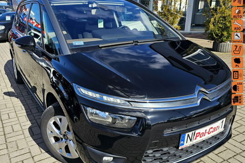 Citroen C4 Grand Picasso polski salon, nowy rozrząd, serwis, kamera, 7 ososbowy