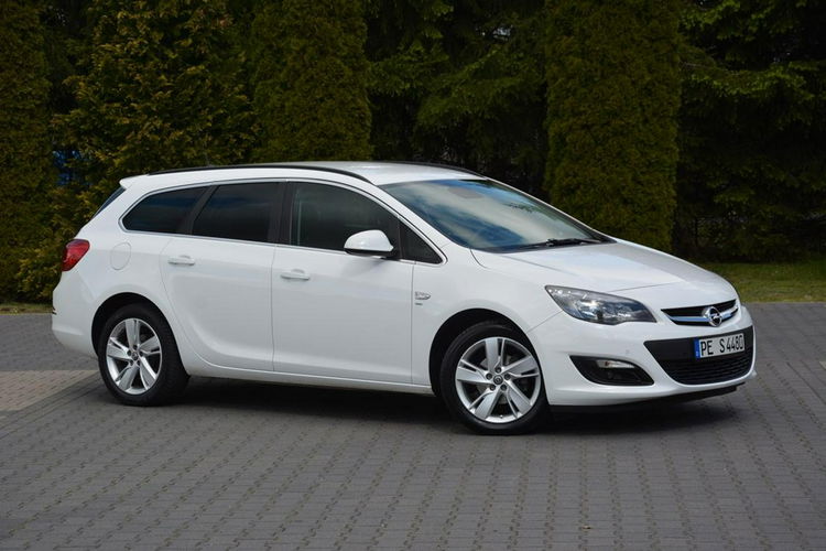Opel Astra 1.4T(140KM) Lift Ledy Duża Navi pół-skóry 2xParktr. Chromy Alu 17 zdjęcie 10