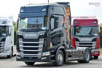 Scania S450 BEZ EGR | LED | KLIMA POSTOJOWA | WIRTUALNY KOKPIT | BAKI 1400 L | 2 ŁÓŻKA