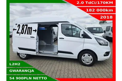 Ford transit-custom L2H2 54900zł NETTO 2.0TdCi/170KM