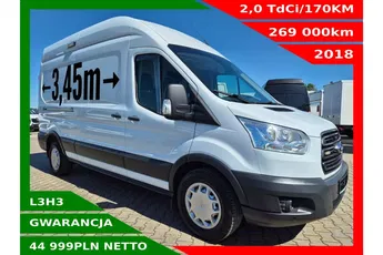 Ford Transit L3H3 44999zł NETTO 2.0TdCi/170KM