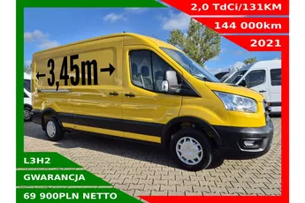 Ford Transit L3H2 69900zł NETTO 2.0 TdCi/131KM