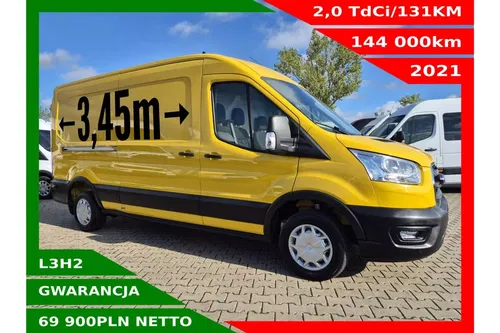 Ford Transit L3H2 69900zł NETTO 2.0 TdCi/131KM
