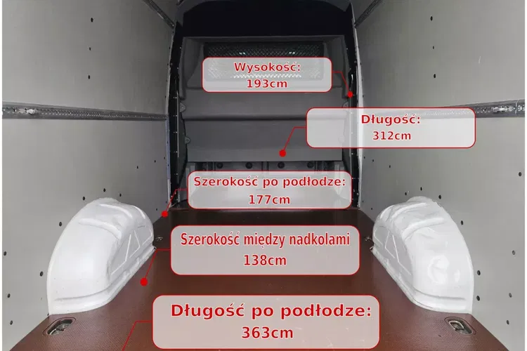 Volkswagen Crafter L3H2 109900zł NETTO Brygadówka 7 osób 2.0TDi/140KM zdjęcie 13