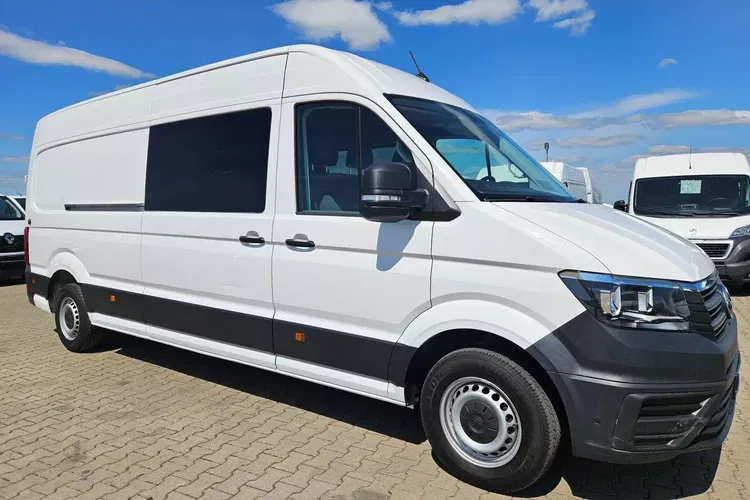 Volkswagen Crafter L3H2 109900zł NETTO Brygadówka 7 osób 2.0TDi/140KM zdjęcie 3