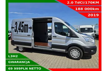Ford Transit Lift L3H2 69999zł NETTO 2.0TdCi/170KM