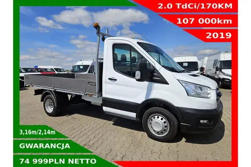 Ford Transit Skrzynia 74999zł NETTO 2.0TdCi/170KM