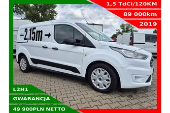 Ford Transit-Connect Long 49900zł NETTO 1, 5TdCi/120KM
