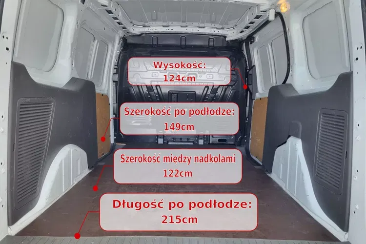 Ford Transit-Connect Long 49900zł NETTO 1, 5TdCi/120KM zdjęcie 11